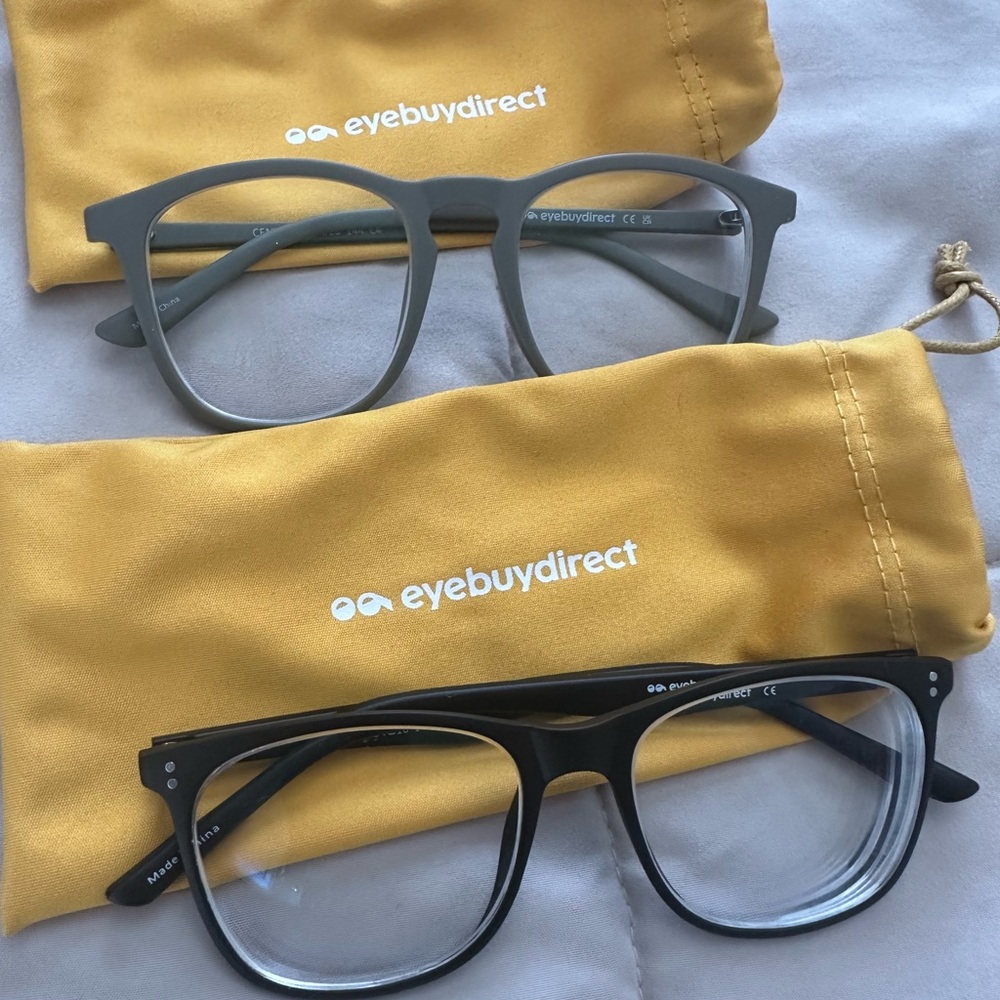 Eye Buy Direct Prescription Glasses Set